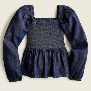 J.Crew Women’s Puff Sleeves Top